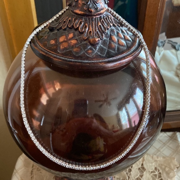 Sterling silver CZ‘s 18 inch necklace - Picture 13 of 13